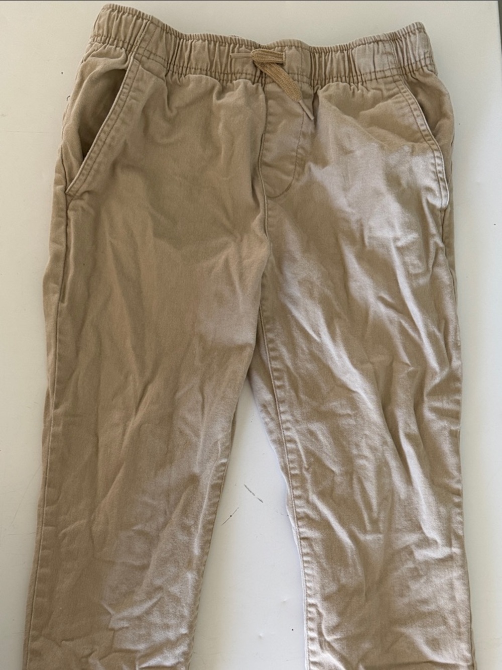 Old Navy Khaki Drawstring Casual Kids Pants